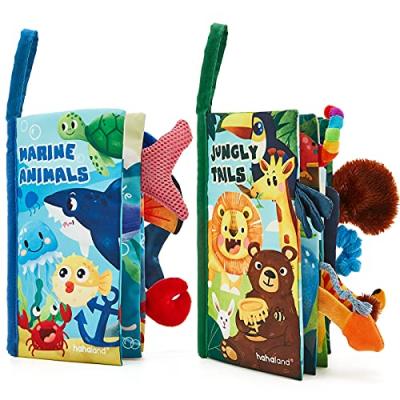 hahaland Sensory Soft Book