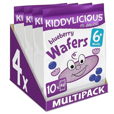 Kiddylicious Blueberry Wafers Kiddylicious Blueberry Wafers