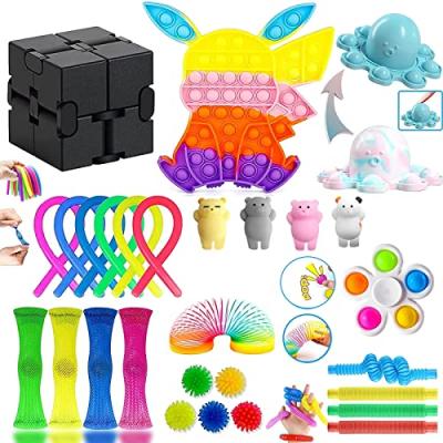 CYCFMYYLY Fidget Toys Pack for Anxiety Relief