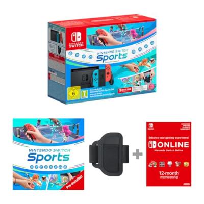 Nintendo Switch with Sports & 12-Month Subscription Nintendo Switch with Sports & 12-Month Subscription