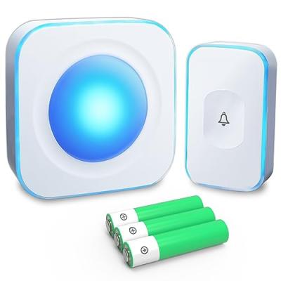 Wireless Doorbell with Flashing Light Wireless Doorbell with Flashing Light