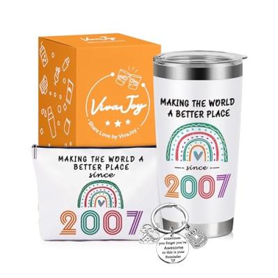 VivaJoy Birthday Rainbow Mugs for Girls