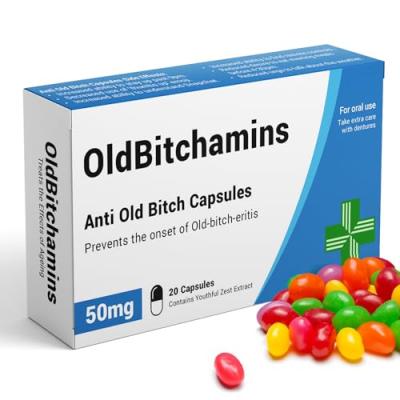 OldBitchamins Prank Pill Box OldBitchamins Prank Pill Box