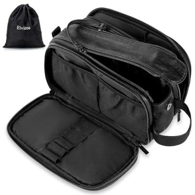 Elviros Men's Water-Resistant Toiletry Bag Elviros Men's Water-Resistant Toiletry Bag