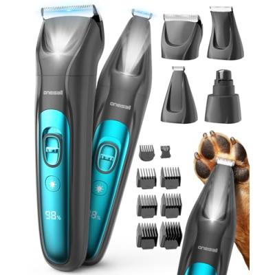 Oneisall Dog Clippers & Paw Trimmer Kit