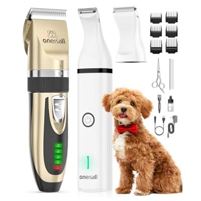Oneisall Dog Clippers & Paw Trimmer Kit