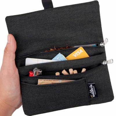 Tobacco Pouch with Double Zipper Tobacco Pouch with Double Zipper