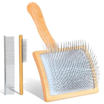 COZYGIFT Dog Slicker Brush with Long Pins COZYGIFT Dog Slicker Brush with Long Pins