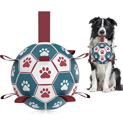 HETOO Dog Soccer Ball, Tug of War Toy HETOO Dog Soccer Ball, Tug of War Toy