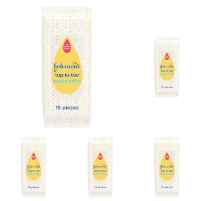 Johnson's Baby Washcloths for Sensitive Skin Johnson's Baby Washcloths for Sensitive Skin