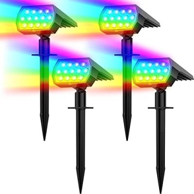 Solar RGB Garden Spotlight Solar RGB Garden Spotlight