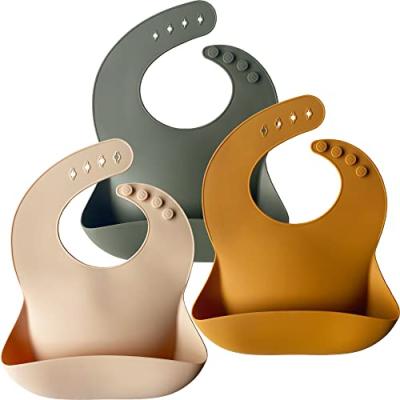 Moonkie Baby Bibs, Silicone Feeding Bibs Moonkie Baby Bibs, Silicone Feeding Bibs