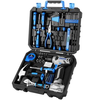 DEKO Cordless Drill Set with Tool Kit Box DEKO Cordless Drill Set with Tool Kit Box