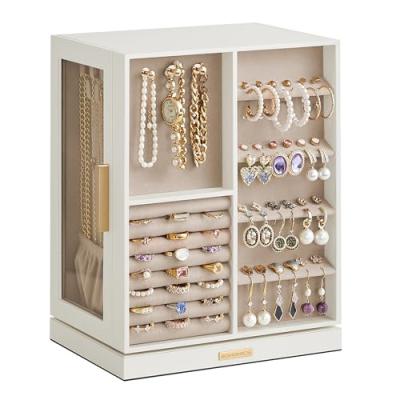 SONGMICS Rotating Jewellery Box