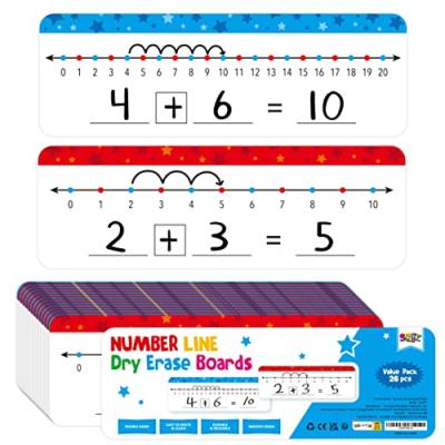 Double Sided Number Line Dry Erase Boards Double Sided Number Line Dry Erase Boards