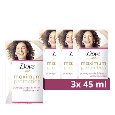 Dove Max Protection Cream Stick Pack of 3 Dove Max Protection Cream Stick Pack of 3