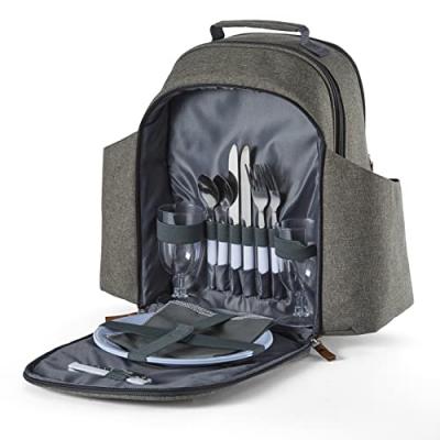 Tower Picnic Bag with Tableware Set Tower Picnic Bag with Tableware Set