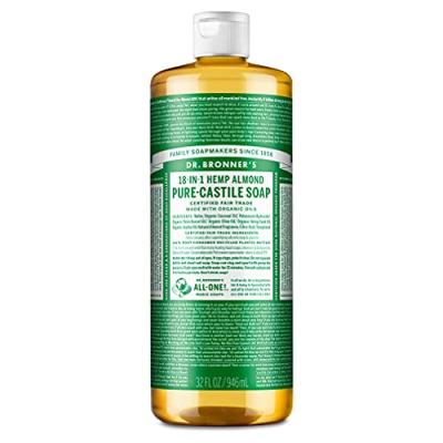 Dr Bronner's Almond Pure-Castile Liquid Soap Dr Bronner's Almond Pure-Castile Liquid Soap