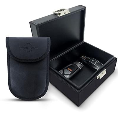Ironstripe Faraday Box and Pouch for Car Keys Ironstripe Faraday Box and Pouch for Car Keys