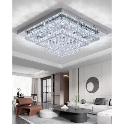XEMQENER Crystal Chandeliers Ceiling Light XEMQENER Crystal Chandeliers Ceiling Light