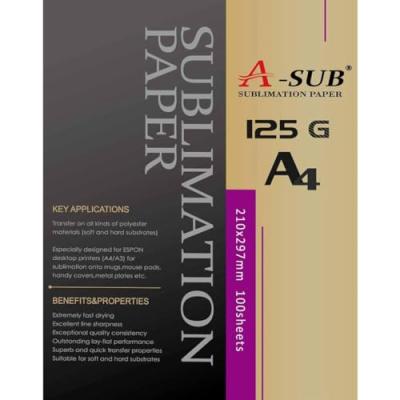 A-SUB Sublimation Paper, 100 Sheets A-SUB Sublimation Paper, 100 Sheets