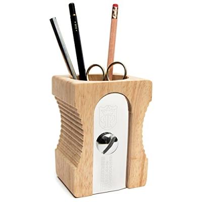 Suck UK Pen Pot - Natural Wood Suck UK Pen Pot - Natural Wood