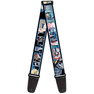 Buckle-Down Captain America Guitar Strap