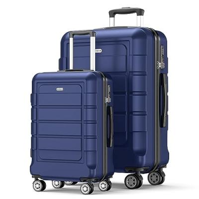 SHOWKOO Suitcase Set with Spinner Wheels SHOWKOO Suitcase Set with Spinner Wheels