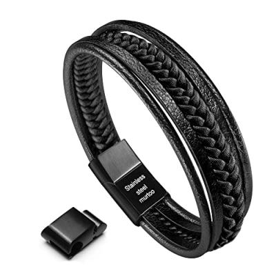 Murtoo Leather Wrap Bracelet Murtoo Leather Wrap Bracelet