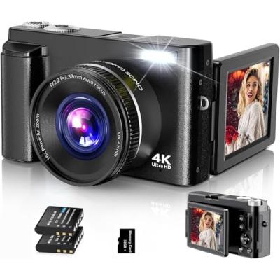 Autofocus 4K Digital Camera with Vlogging Features Autofocus 4K Digital Camera with Vlogging Features